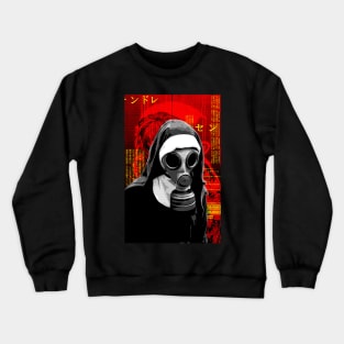 Gas Mask Nun Crewneck Sweatshirt